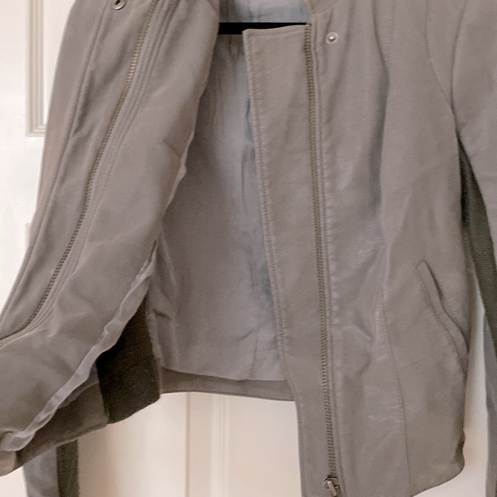 Free People Cool & Clean Faux Suede Moto Jacket - Picture 6 of 7